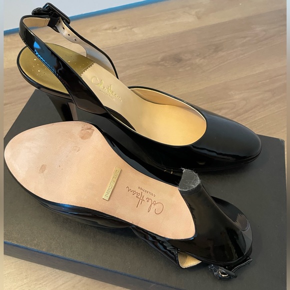 Cole Haan Collection D’orsay Pump Size 11 /3 1/2” heel /Nike Air Platform Insole - Picture 6 of 12